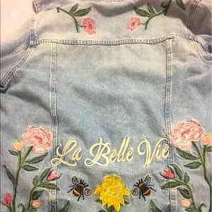 H&M Women’s Denim Jacket- LA BELLE VIE